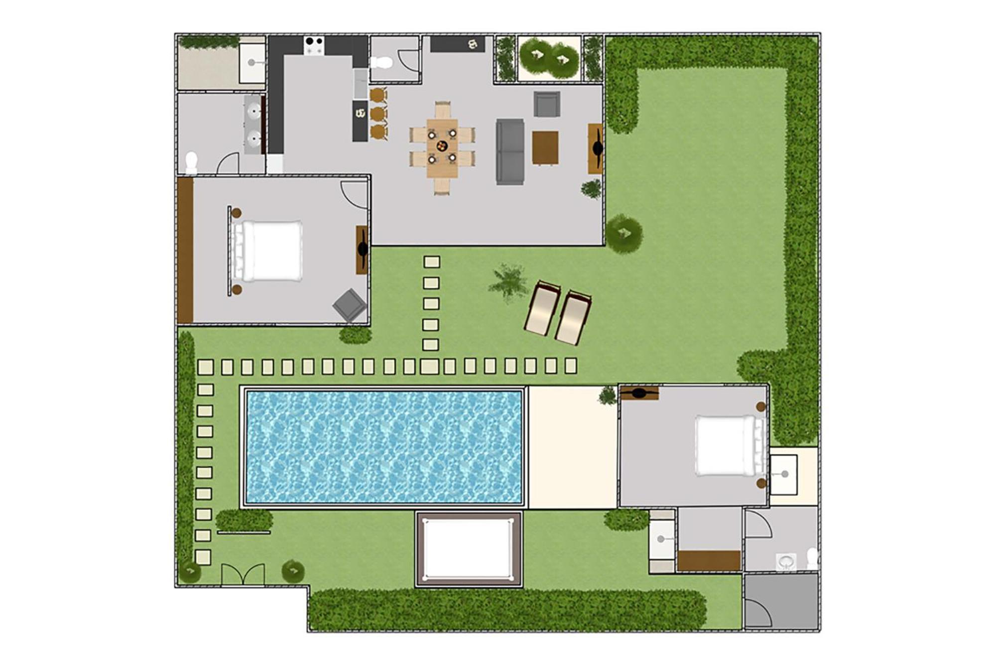 Villa Tiga Mangga By Optimum Bali Villas Seminyak Buitenkant foto